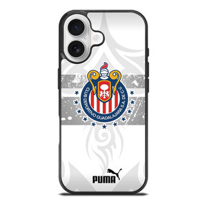 CLUB DEPORTIVO GUADALAJARA PUMA WHITE iPhone 17 Case Cover