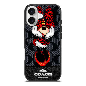 COACH MINNIE MOUSE 2 iPhone 17 Case Cover