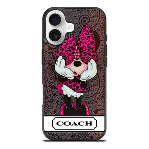 COACH NEW YORK MINNIE MOUSE CUTE iPhone 17 Case Cover