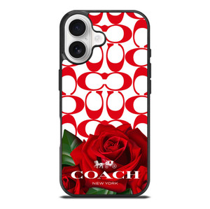 COACH NEW YORK FLOWER 4 iPhone 17 Case Cover