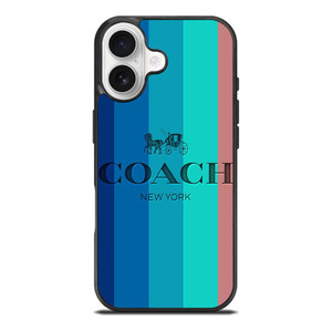 COACH NEW YORK STRIPES iPhone 17 Case Cover