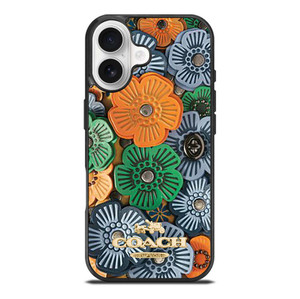 COACH NEW YORK TEA ROSE iPhone 17 Case Cover