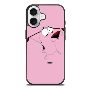 COURAGE THE COWARDLY DOG FLAT iPhone 17 Case Cover