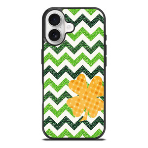 CUTE GREEN CHEVRON iPhone 17 Case Cover