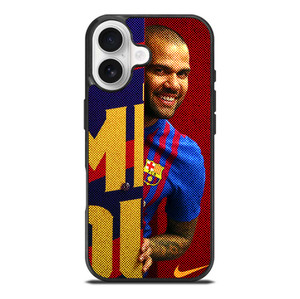 DANI ALVES FC BARCELONA NIKE iPhone 17 Case Cover