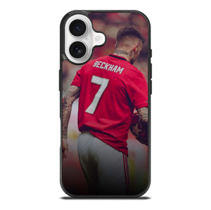 DAVID BECKHAM MANCHESTER UNITED iPhone 17 Case Cover