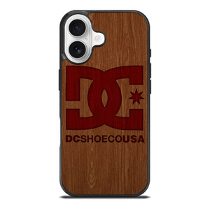 DC SHOES SKATEBOARD WOODEN LOGO iPhone 17 Case Cover