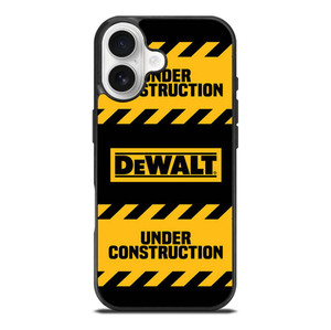 DEWALT UNDER CONSTRUCTION iPhone 17 Case Cover