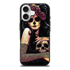 DIA DE LOS MUERTOS ART iPhone 17 Case Cover