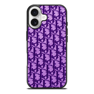 DIOR LOGO PURPLE iPhone 17 Case Cover