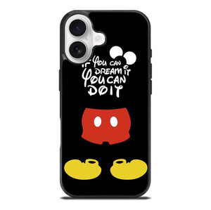 DISNEY MICKEY MOUSE QUOTES iPhone 17 Case Cover
