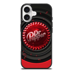 DR PEPPER SODA RED BLACK iPhone 17 Case Cover