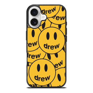DREW SMILEY FACE PATTERN iPhone 17 Case Cover