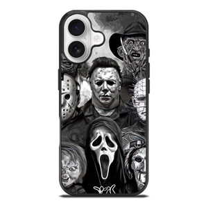 FAMOUS HORROR COLLAGE iPhone 17 Case Cover