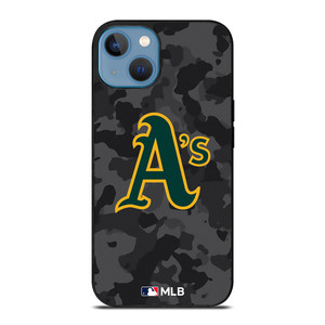 OAKLAND ATHLETICS BASEBALL BLACK CAMO iPhone 13 Case Cover