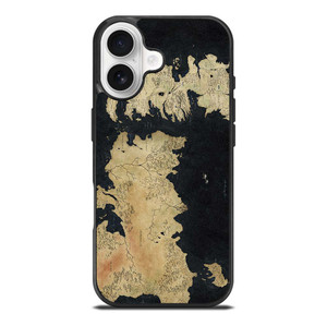 GAME OF THRONES MAP iPhone 17 Case Cover