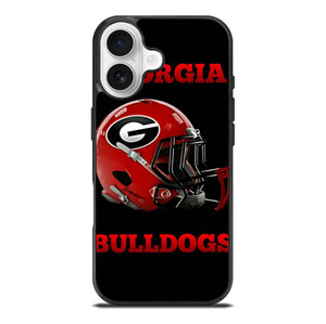 GEORGIA BULLDOGS FOOTBALL HELMET iPhone 17 Case Cover