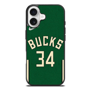 GIANNIS ANTETOKOUNMPO MILWAUKEE BUCKS NIKE NBA 2021-22 iPhone 17 Case Cover