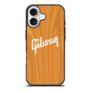 GIBSON GUITAR WOODEN LOGO 2 iPhone 17 Case Cover