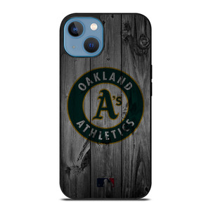 OAKLAND ATHLETICS BASEBALL MLB WOOD LOGO iPhone 13 Case Cover OAKLAND ATHLETICS BASEBALL MLB WOOD LOGO iPhone 13 Case Cover
