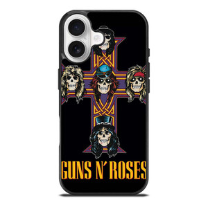 GUNS N ROSES ROCK BAND CROSS iPhone 17 Case Cover