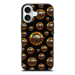 GUNS N ROSES ROCK BAND PATTERN iPhone 17 Case Cover