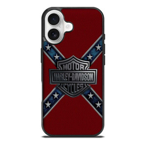 HARLEY DAVIDSON FLAG CARBON iPhone 17 Case Cover