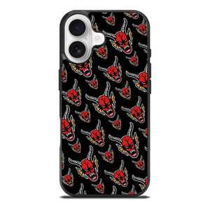 HELLFIRE CLUB STRANGER THINGS PATTERN 2 iPhone 17 Case Cover