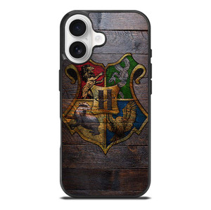 HOGWARTS HARRY POTTER WOODEN LOGO iPhone 17 Case Cover