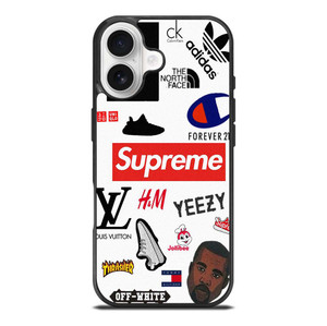 HYPEBEAST SUPREME YEEZY KANYE WEST iPhone 17 Case Cover