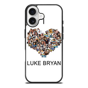 I LOVE LUKE BRYAN COLLAGE iPhone 17 Case Cover