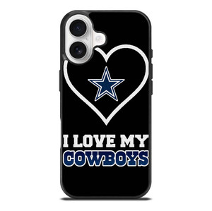 I LOVE MY DALLAS COWBOYS FOOTBALL NFL iPhone 17 Case Cover