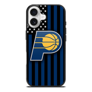 INDIANA PACERS NBA USA FLAG iPhone 17 Case Cover