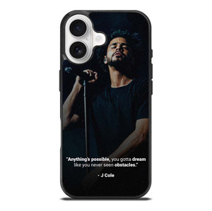 J COLE RAPPER QUOTES iPhone 17 Case Cover