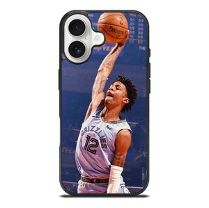 JA MORANT MEMPHIS GRIZZLIES DUNK iPhone 17 Case Cover