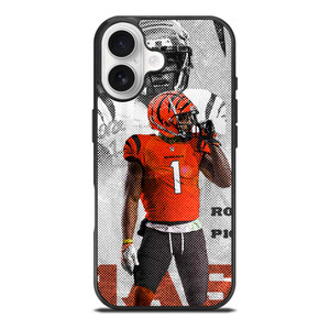 JAMARR CHASE CINCINNATI BENGALS NFL FOOTBALL iPhone 17 Case Cover