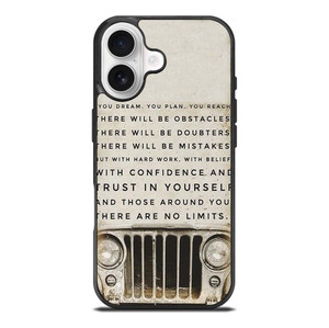 JEEP FUNNY QUOTES iPhone 17 Case Cover