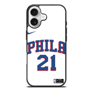 JOEL EMBIID PHILADELPHIA SIXERS KIT iPhone 17 Case Cover