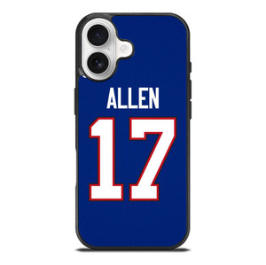 JOSH ALLEN BUFFALO BILLS NIKE iPhone 17 Case Cover