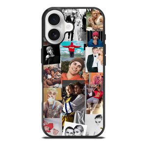 JUSTIN AND HAILEY BIEBER COLLAGE iPhone 17 Case Cover