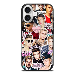JUSTIN BIEBER COLLAGE iPhone 17 Case Cover
