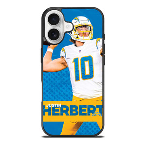 JUSTIN HERBERT LOS ANGELES CHARGERS 2 iPhone 17 Case Cover