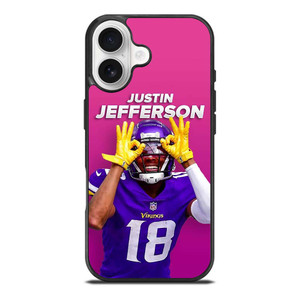 JUSTIN JEFFERSON MINNESOTA VIKINGS iPhone 17 Case Cover
