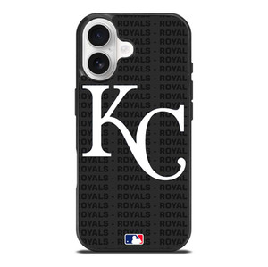 KANSAS CITY ROYALS BASEBALL BLACK iPhone 17 Case Cover