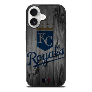 KANSAS CITY ROYALS BASEBALL MLB WOOD LOGO iPhone 17 Case Cover