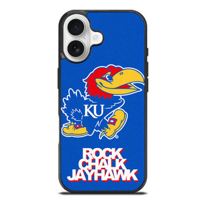 KANSAS JAYHAWKS ROCK CHALK iPhone 17 Case Cover