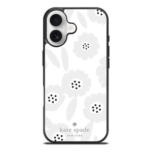 KATE SPADE GREY FLOWER iPhone 17 Case Cover