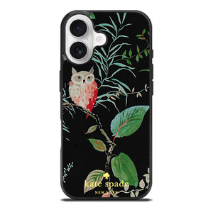 KATE SPADE OWLISH BLACK iPhone 17 Case Cover