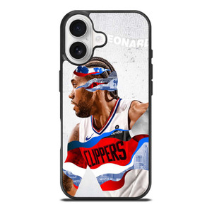 KAWHI LEONARD LOS ANGELES CLIPPERS iPhone 17 Case Cover