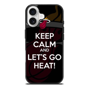 KEEP CALM AND GO MIAMI HEAT iPhone 17 Case Cover